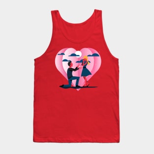 Will you marry me my love Tank Top